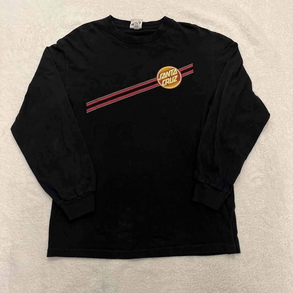Santa-cruz Men's Black T-shirt